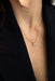 18K GOLD CANNABIS LEAF NECKLACE Jewelry The Kush Girls