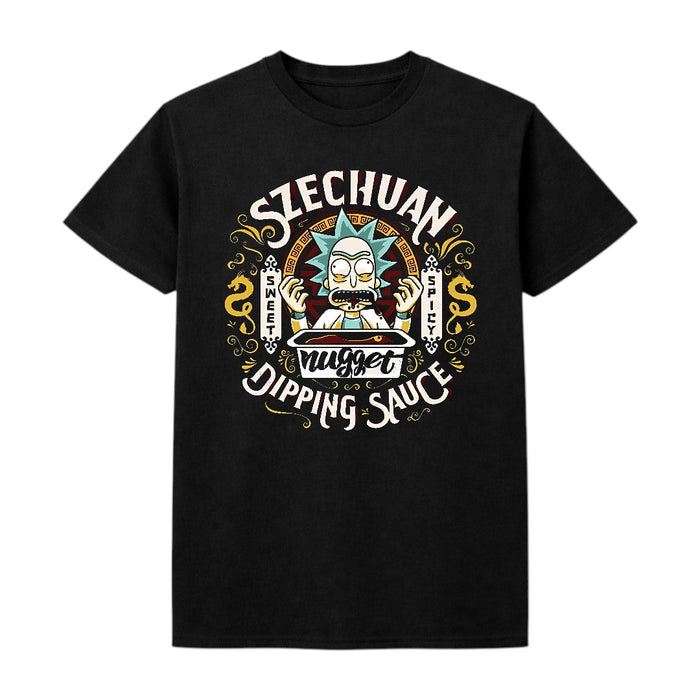 Dipping Sauce Graphic Tee – 100% Cotton Heavyweight T-Shirt Short Sleeve Super Supplys Inc Medium