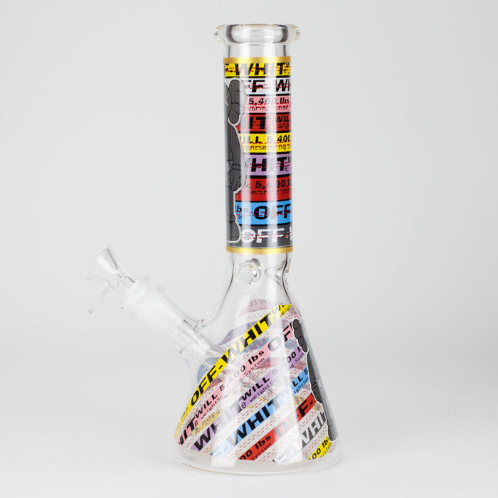 10" Companion Design Glass Beaker Bong Glass Bong 777 Smoke