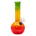 7" Rasta Colored Cylindrical Medium Glass Bong Glass Bong Maple Craft Inc