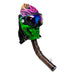 Toke While Skiing Colorful Mask Bong Acrylic Bong Maple Craft Inc