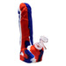 7" Penis Shaped Silicone Bong Resin · Silicone · Plastic Bong Maple Craft Inc Red