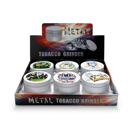 RM 63mm Grinder – 4-Piece 6CT Display Pack Super Supplys Inc