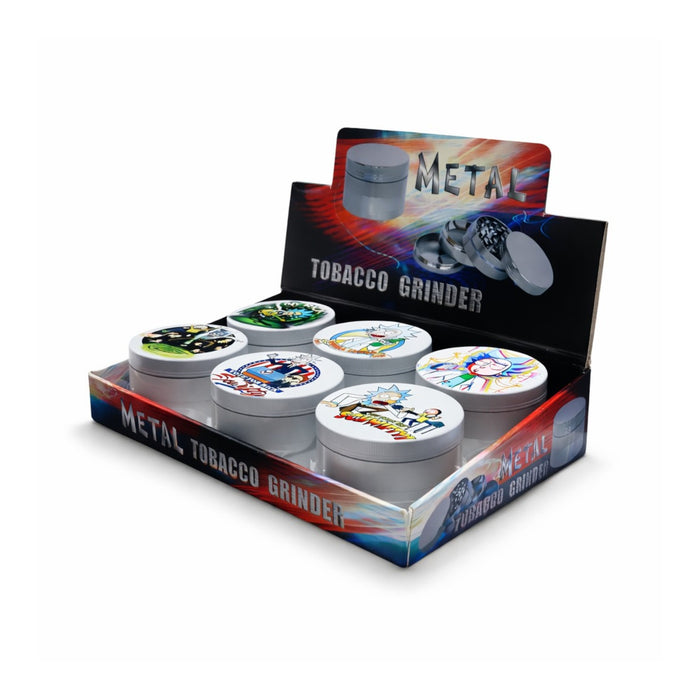 RM 63mm Grinder – 4-Piece 6CT Display Pack Super Supplys Inc