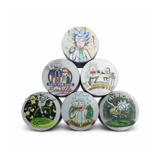 RM 63mm Grinder – 4-Piece 6CT Display Pack Super Supplys Inc