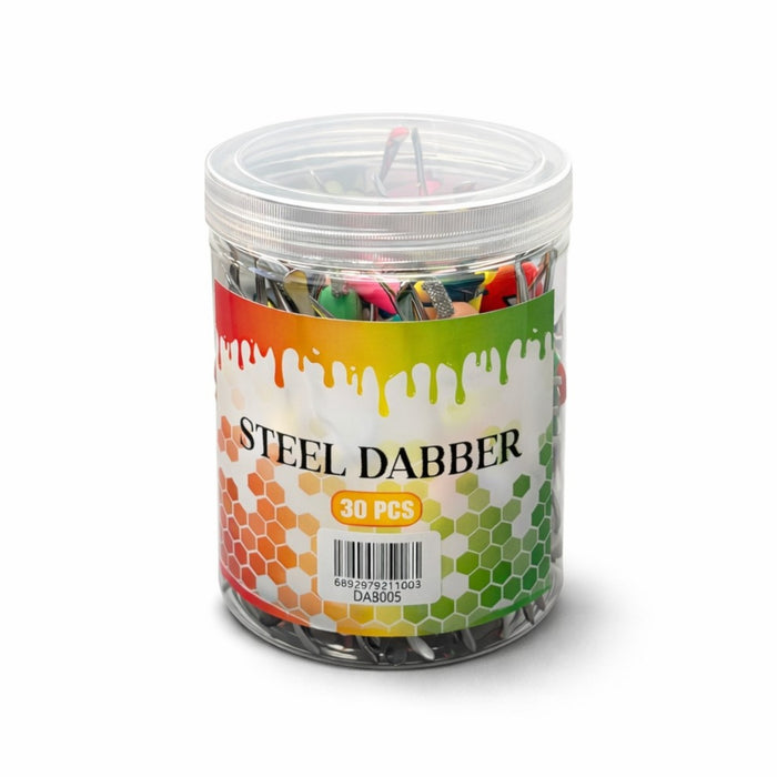 Cartoon Silicone Dabber Set – 30 PCS Jar Cap · Dabber · Insert · Clip · Nail Super Supplys Inc