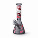 10" Pink Kitty Beaker Bong Glass Bong Super Supplys Inc T-Black