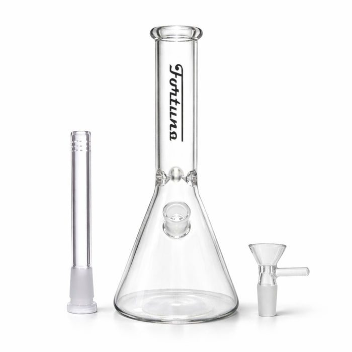 Fortune | 10" Beaker Bong – 5mm Glass Bong Fortune