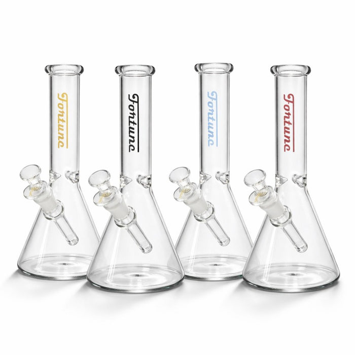 Fortune | 10" Beaker Bong – 5mm Glass Bong Fortune