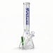 Fortune | 18" Beaker Bong – 7mm w/ Lighter Holder Glass Bong Fortune Blue