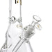Fortune | 18" Beaker Bong – 7mm w/ Lighter Holder Glass Bong Fortune