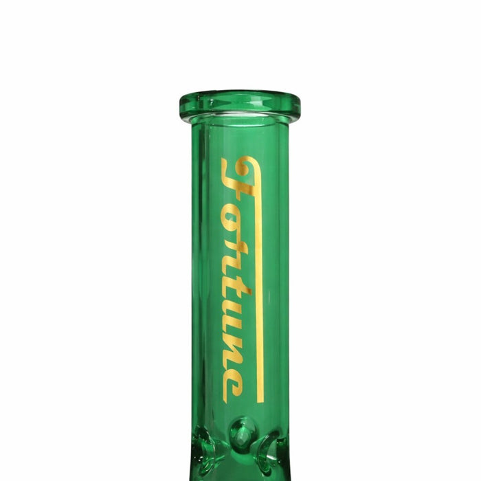 Fortune | 10" Pyramid Beaker Bong Glass Bong Fortune