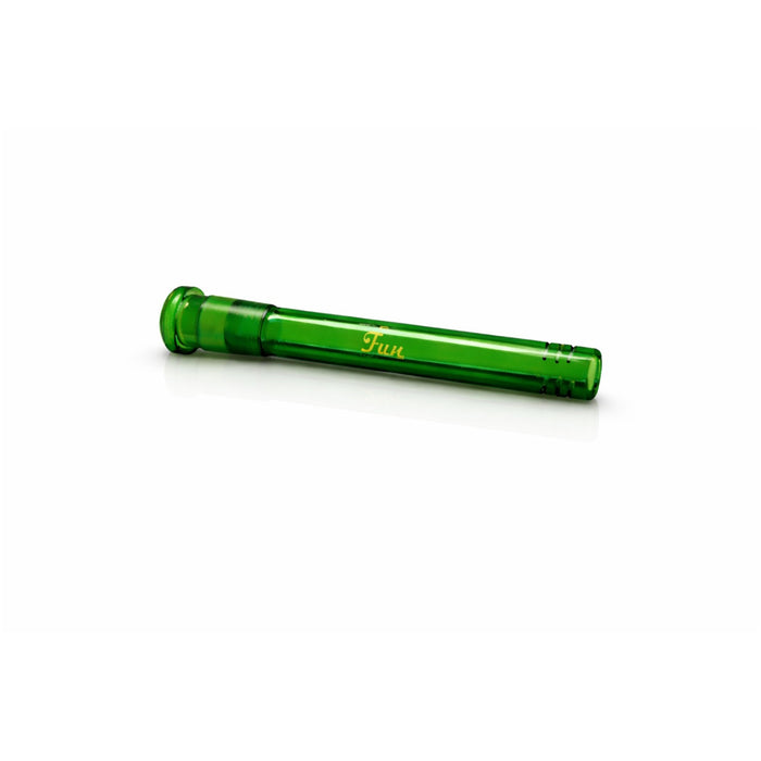 Fortune | 5" Color Glass Downstem Downstem · Bowlstem Fortune Green