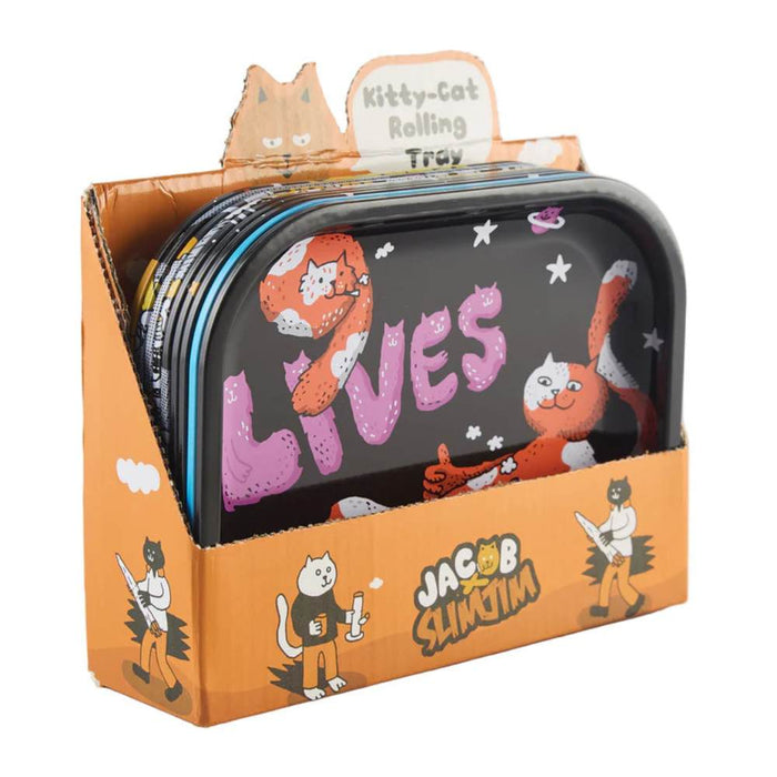 Slimjim X Jacob 9 Lives Rolling Tray - (Box of 9) Tray SLIMJIM