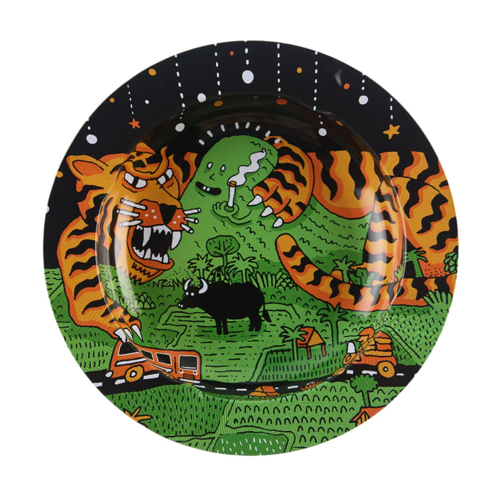 Slimjim X Jacob 9 Lives Ashtray - (Box of 18) Metal Ashtray SLIMJIM