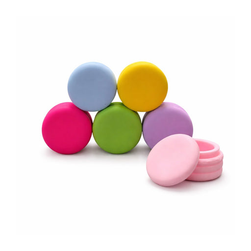 10mL Macaron Silicone Wax Oil Container – 40 Piece Jar Jar Super Supplys Inc