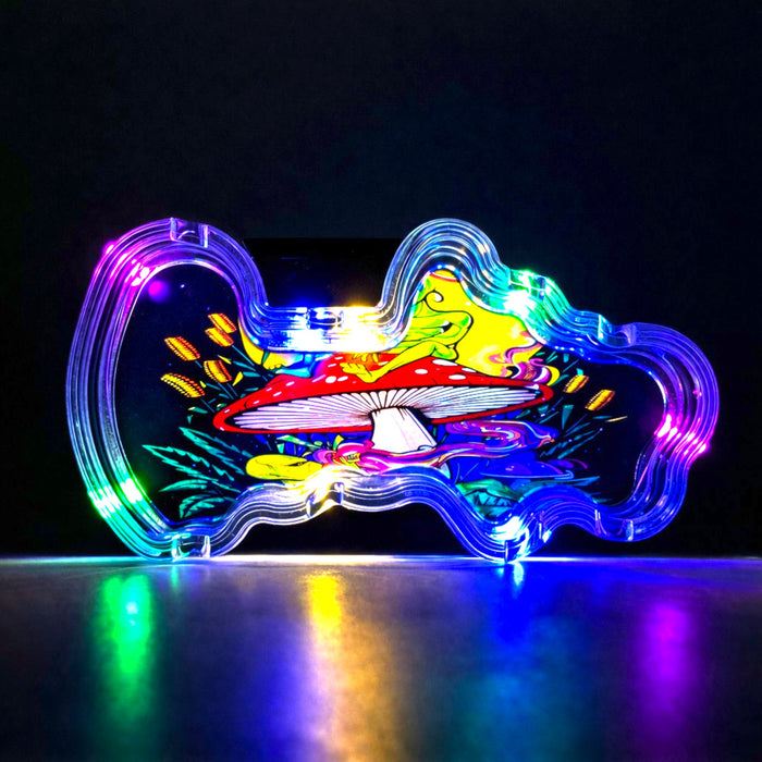 Alien Mushroom Bundle Set w/ LED Ashtray Bundle Super Supplys Inc