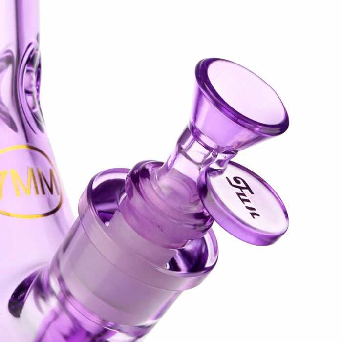 Fortune | 14" 7mm Engraved Color Beaker Bong Glass Bong Fortune