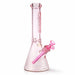 Fortune | 14" 7mm Engraved Color Beaker Bong Glass Bong Fortune Pink