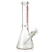 Fortune | 14" Beaker 7mm Glass Bong Disk Catcher Glass Bong Fortune Red