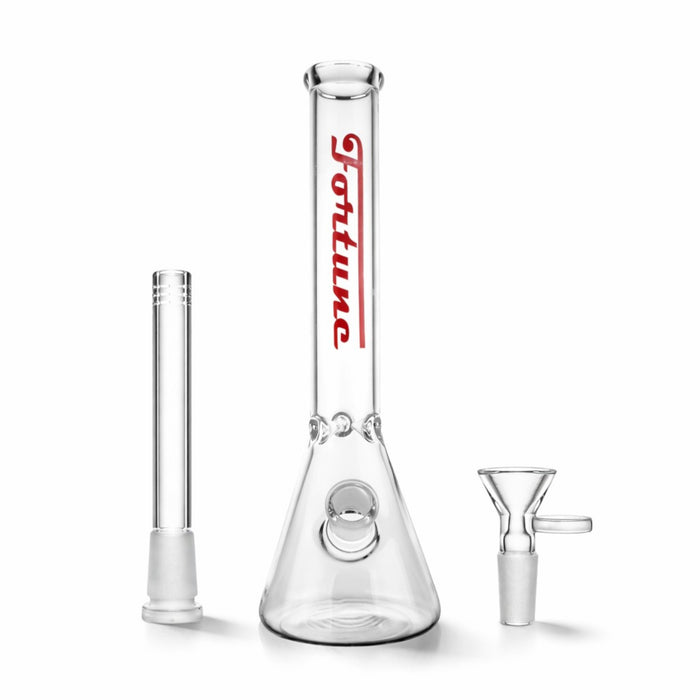 Fortune | 14" Beaker Glass Bong 5mm Glass Bong Fortune