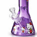 14" 7mm Pink Kitty Graphic Beaker Bong Glass Bong Super Supplys Inc