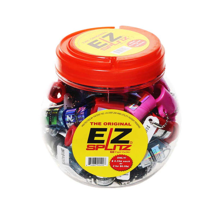 EZ SPLITZ | CIGARILLO BLUNT SPLITTER - 60 CT Filter Tip PINNACLE DISTRIBUTORS INC.