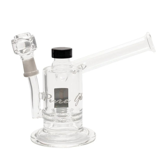 Pure Glass | 6" Magma Ring Perc with Storage Glass Bong PINNACLE DISTRIBUTORS INC.