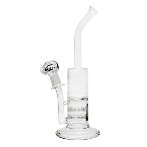 Pure Glass | 12" DCT - Flower and Dab Glass Bong PINNACLE DISTRIBUTORS INC.