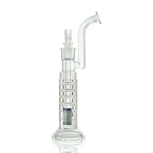 Pure Glass | 12" Zero Freezeable Bub 44mm Trumpet Glass Bong PINNACLE DISTRIBUTORS INC.