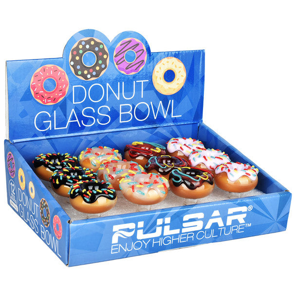 Pulsar | Donut Bowls 12PC DISPLAY - Assorted Flavours Bowl · Popper Smoking Cat Distribution(S)