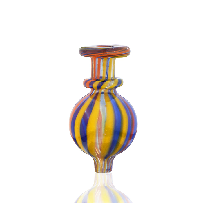 MULTI-COLOR ROUND CARB CAP Bowl · Popper PINNACLE DISTRIBUTORS INC.