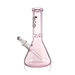 BIO | 12" 50 x 5 Beaker - Full Pink Glass Bong PINNACLE DISTRIBUTORS INC.
