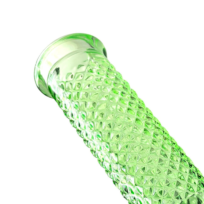 12.5” Diamond Beaker Bong – 7mm Thick Glass w/ Gift Box Glass Bong Super Supplys Inc