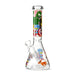 Chaos Collage 10” Graphic Beaker Bong Glass Bong Super Supplys Inc Hero Mash