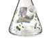 Chaos Collage 10” Graphic Beaker Bong Glass Bong Super Supplys Inc