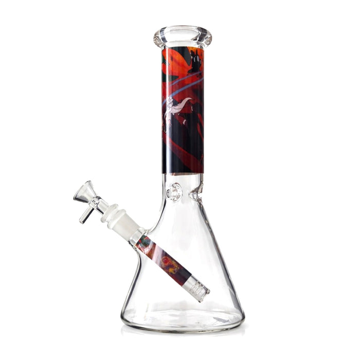 Portal Series 10” Graphic Beaker Bong Glass Bong Super Supplys Inc
