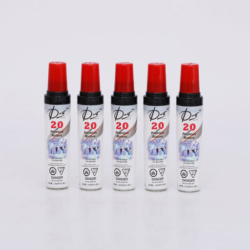 DUCO™ | 11X PREMIUM REFINED BUTANE - 20ML PACK OF 20 Butane · Fluid ONE TRADING