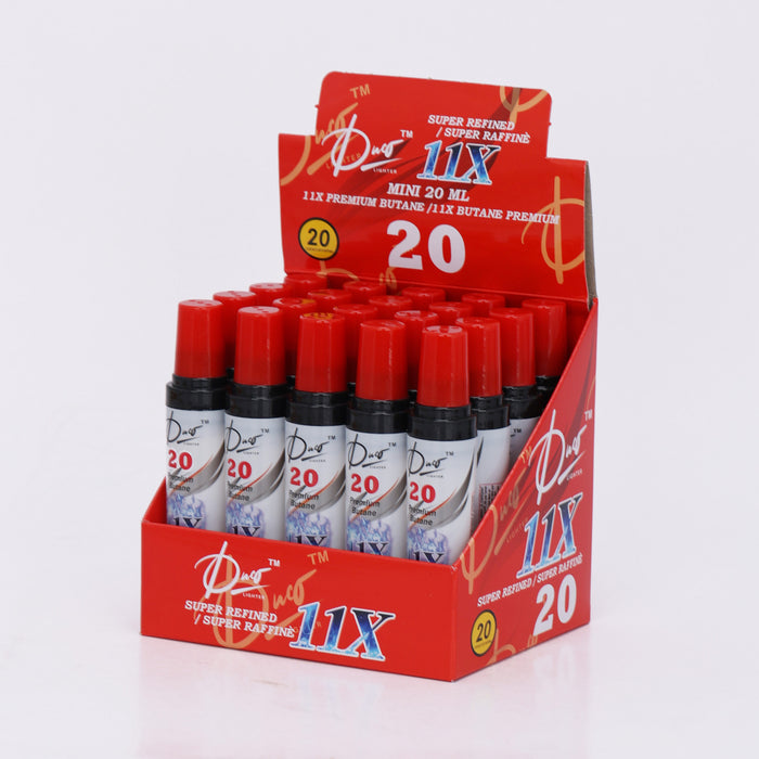 DUCO™ | 11X PREMIUM REFINED BUTANE - 20ML PACK OF 20 Butane · Fluid ONE TRADING