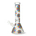 12.5” 7mm Luminous Bloom Beaker Bong Glass Bong Super Supplys Inc