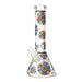 12.5” 7mm Luminous Bloom Beaker Bong Glass Bong Super Supplys Inc Mandala