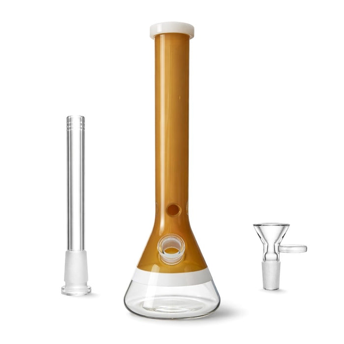14” 4mm Premium Color Fade Beaker Bong Glass Bong Super Supplys Inc