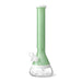 14” 4mm Premium Color Fade Beaker Bong Glass Bong Super Supplys Inc Milky Green