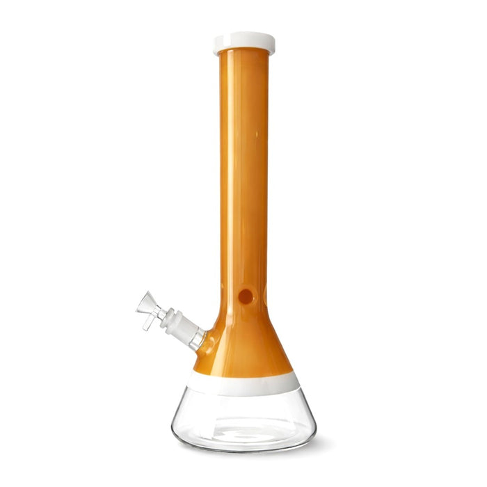 14” 4mm Premium Color Fade Beaker Bong Glass Bong Super Supplys Inc