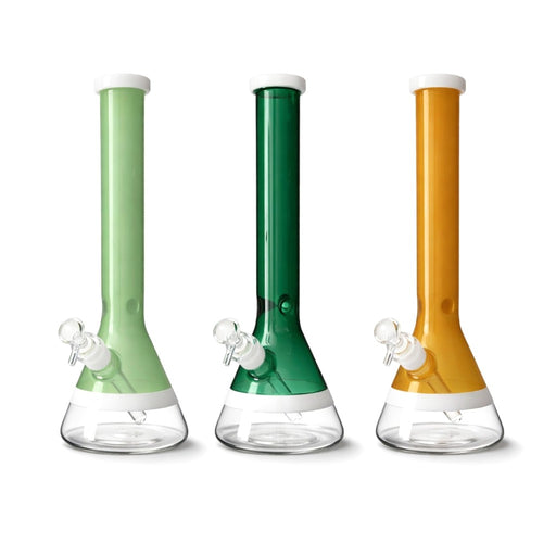 14” 4mm Premium Color Fade Beaker Bong Glass Bong Super Supplys Inc