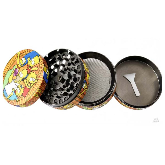 63mm Famous Cartoon Grinder-6 CT Display Pack Super Supplys Inc