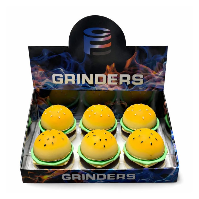Big Grind Energy 🍔 – 63.5mm Burger Grinder Set - 6 CT Display Pack Super Supplys Inc