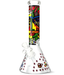 Urban Glyph 12.5” 7mm Designer Beaker Bong Glass Bong Super Supplys Inc