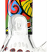Urban Glyph 12.5” 7mm Designer Beaker Bong Glass Bong Super Supplys Inc