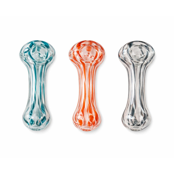 2.5” Double Thick Glass Hand Pipe – 90PCS Display Jar Glass Pipe Super Supplys Inc